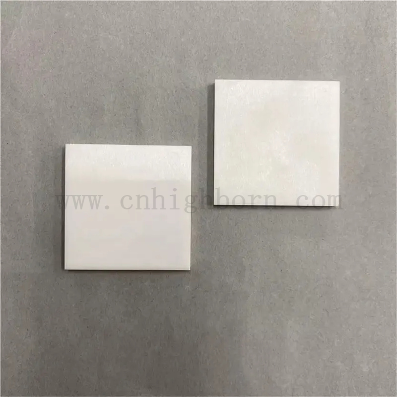 Yttria Stabilized Zirconia Ceramic Plate ZrO2 Square Sheet