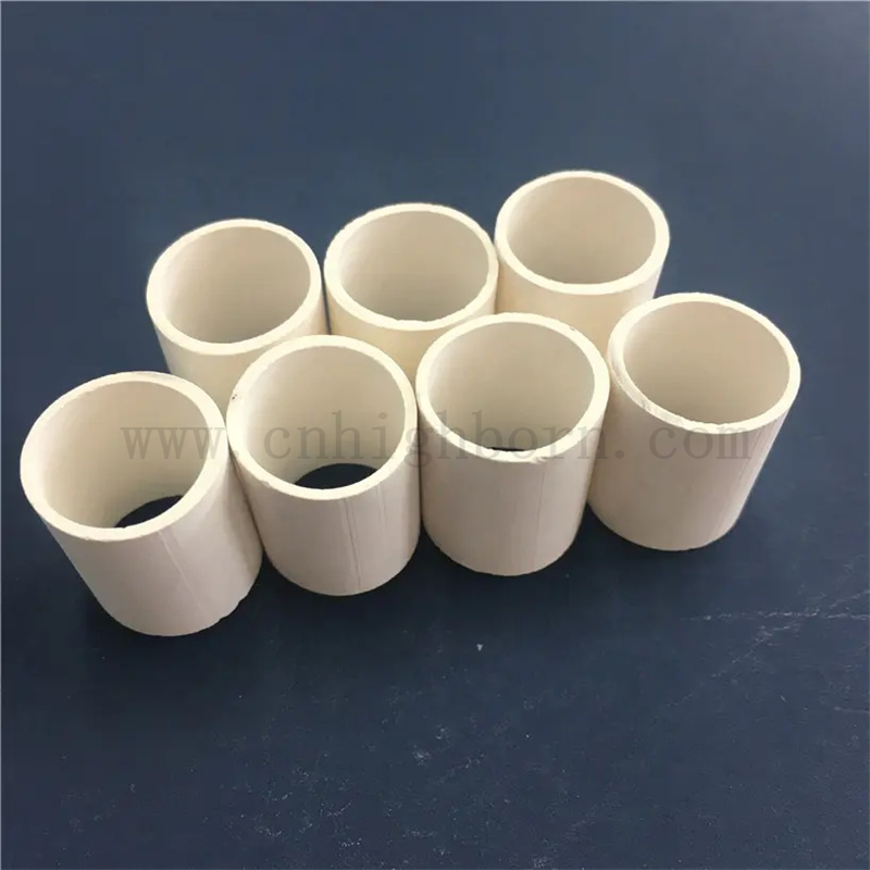 Refractory Mgo Ceramic Tubing Magnesium Oxide Ceramic Insulating Bush