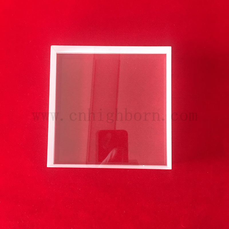 JGS2 Clear Transparent Quartz Fused Optical Glass Slabs