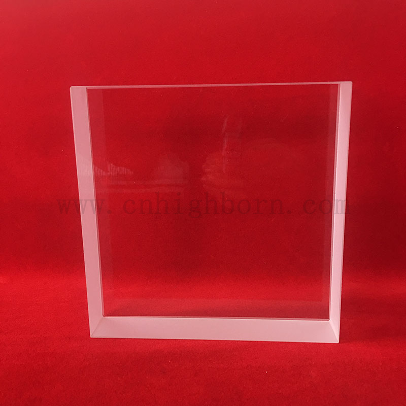 JGS2 Clear Transparent Quartz Fused Optical Glass Slabs