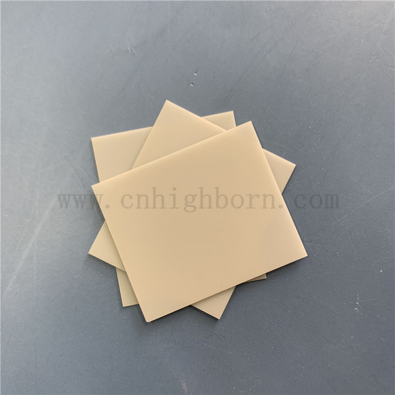 AlN Substrate Aluminium Nitride Ceramic Heat Sink Plate 