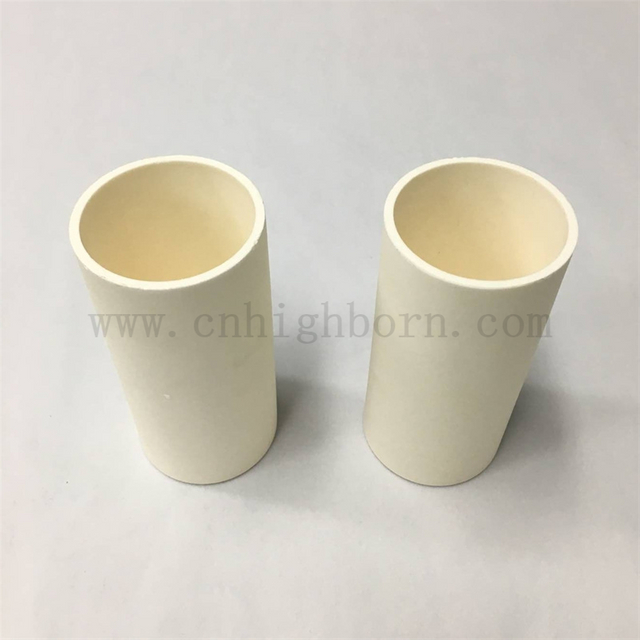 MgO Ceramic Magnesium Oxide Ceramic Crucible For Melting