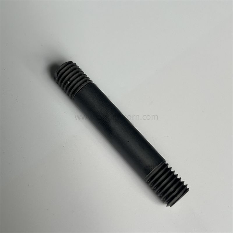 Customize Silicon Carbide Ceramic Shaft with Thread
