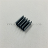 Black Porous Silicon Carbide Part SiC Ceramic Heat Sink 