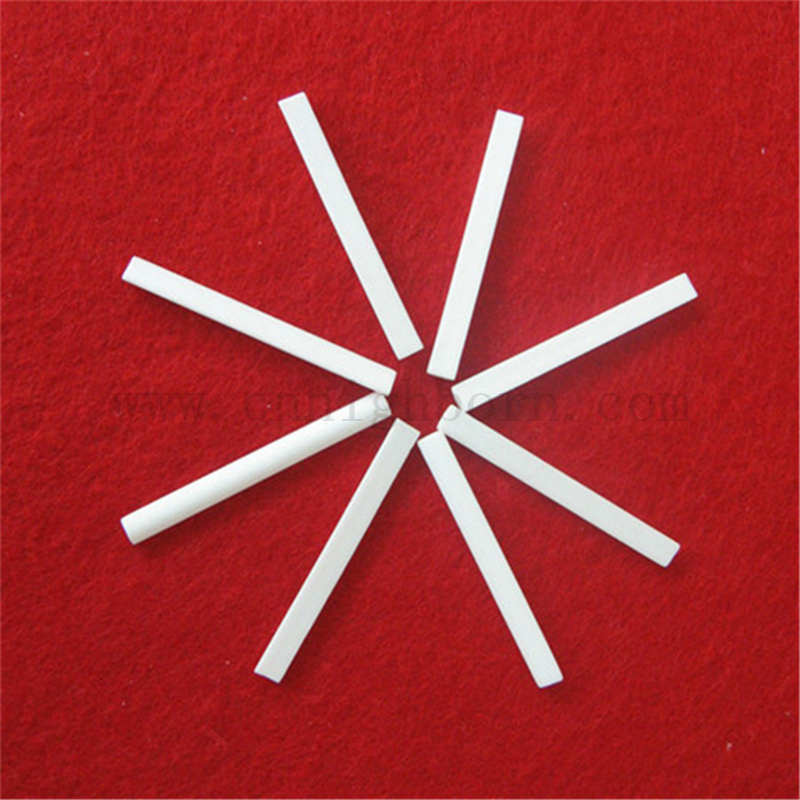 96 Alumina Half-round Rod Customized Wear Resistant Al2O3 Ceramic Pillar