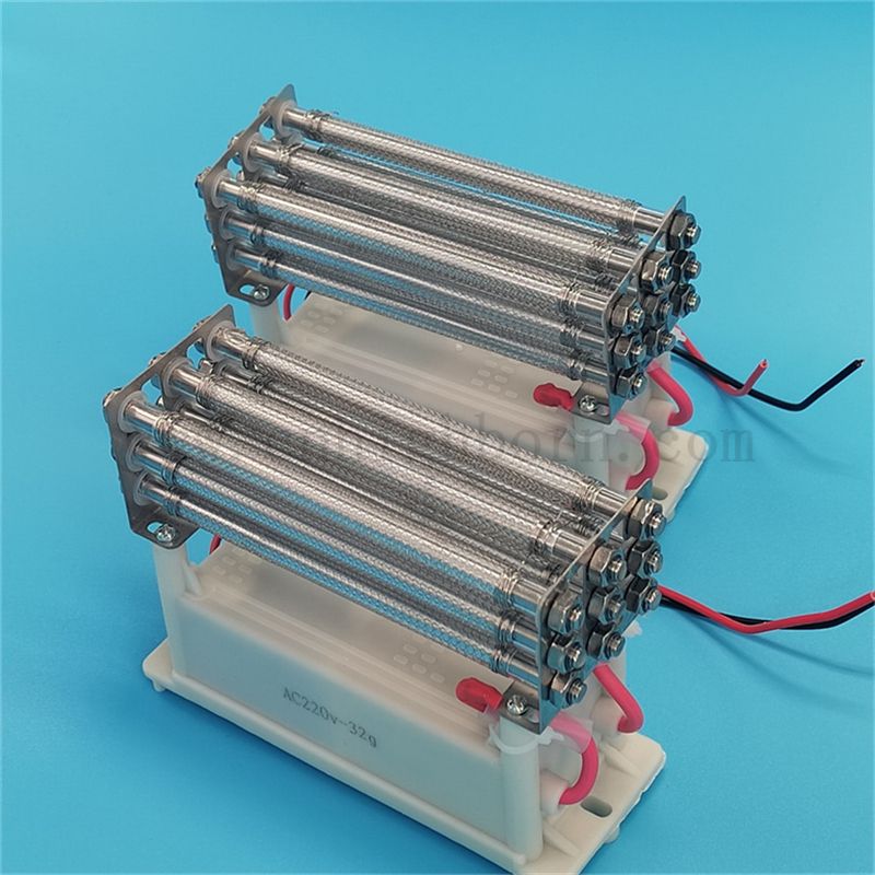 220V 32g/H Ozone Machine Generator Kit Quartz Tube Ozonator for Air Sterilization