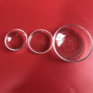 Customized Glassware Clear Heat Resistant Quartz Silica Glass Culture Petri Dish