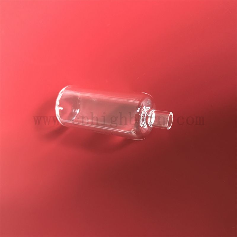 High Temperature Resistance Deep Process Clear Quartz Silica Glass Tube