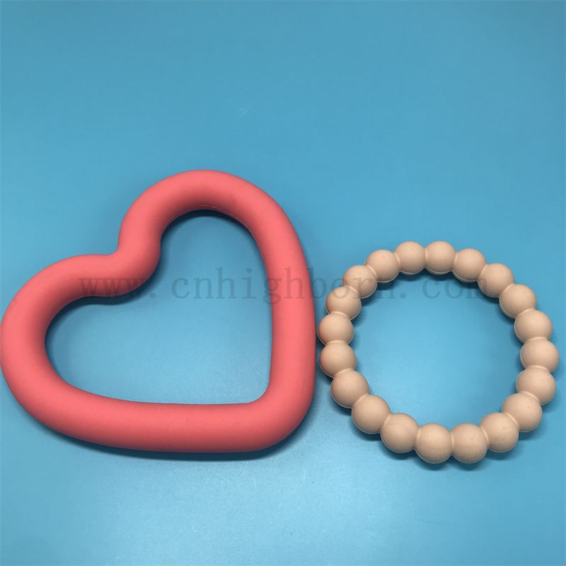 Silicone Rubber Pet Teeth Grinding Toy Food Grade Resistant To Biting Silicone Rubber Ring