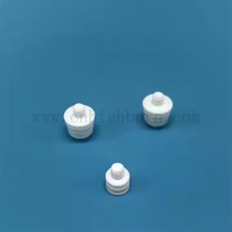High Precision machinable glass ceramic parts M4 Macor Screw