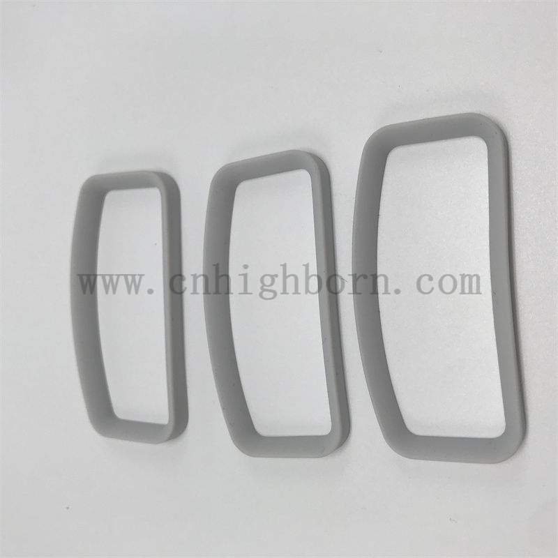 Food Grade Soft Silicone Rubber Seals Gray Colored High Temperature Resistant Silicone Ring