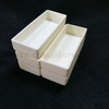 Refractory Corundum Ceramic Combustion Boat 99% Al2o3 Ceramic Heating Crucible
