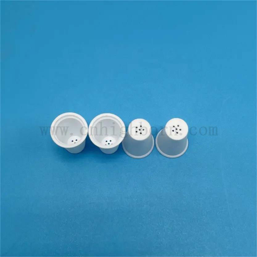 High Temperature Resistance Alumina Ceramic Oil Cup for Herbal Volatilization Al2o3 Ceramic Crucible