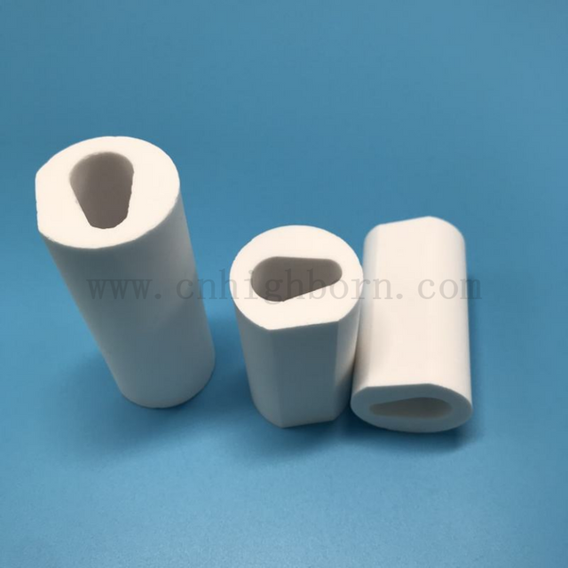  Custom Macor Machinable White Glass Ceramic Tube Part