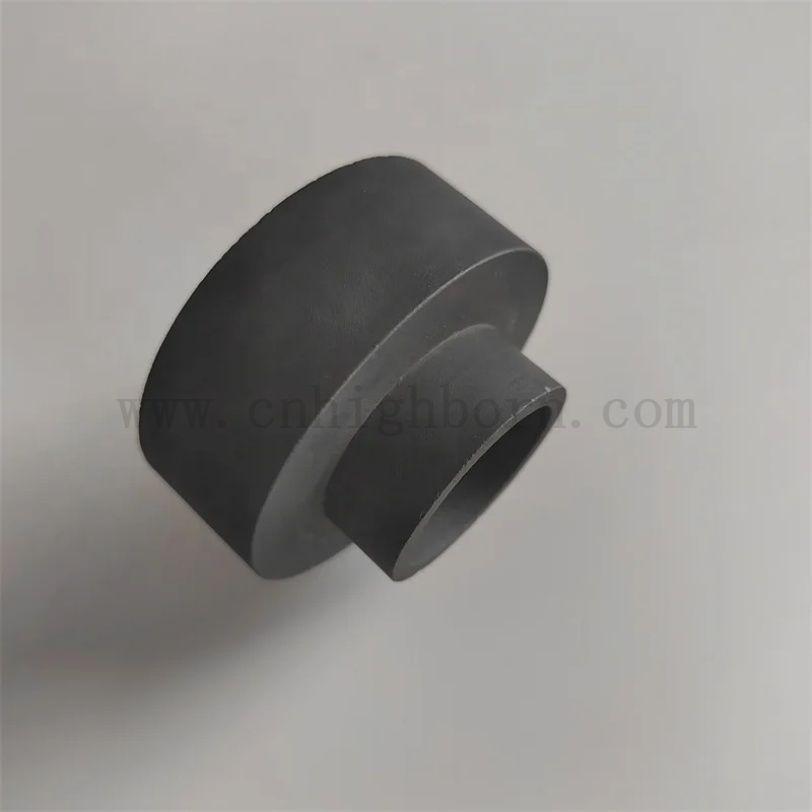 Customize silicon carbide sic ceramic sleeve bush rbsic bushing