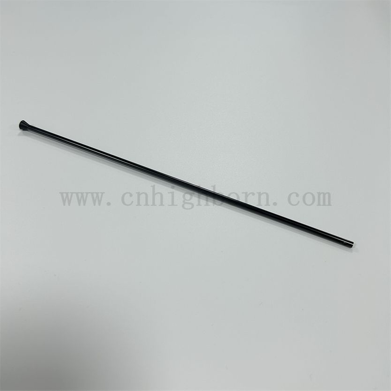 Customized Gas Pressure Sintering Si3N4 Ceramic Stick Silicon Nitride Ceramic Shaft Rod Bar
