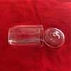 High Corrosion Resistance Transparent Quartz Glass Crucible with Lid