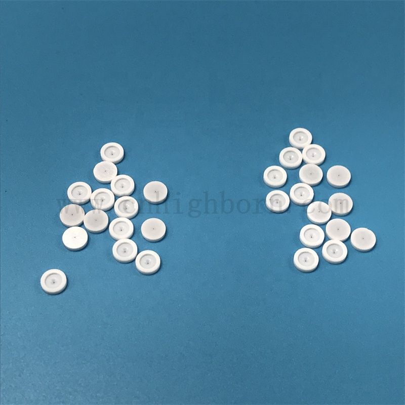Insulator White Zirconia Irregular Part Yttrium Stabilized ZrO2 Ceramic Fog Mist Nozzle