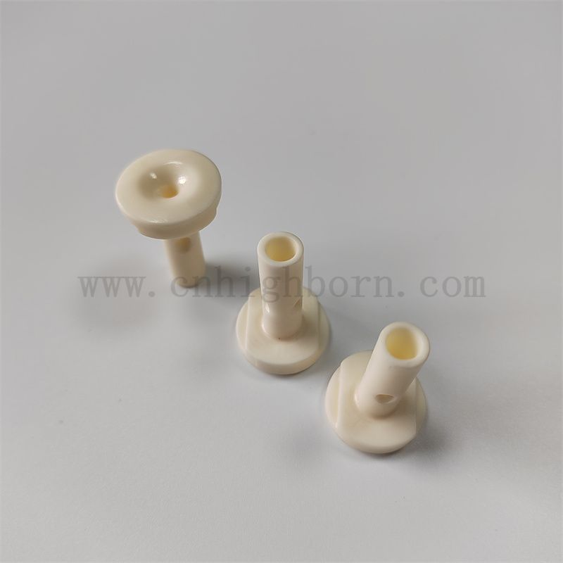 Customized Wear Resistance 99% Al2o3 Alumina Ceramic Part Rod