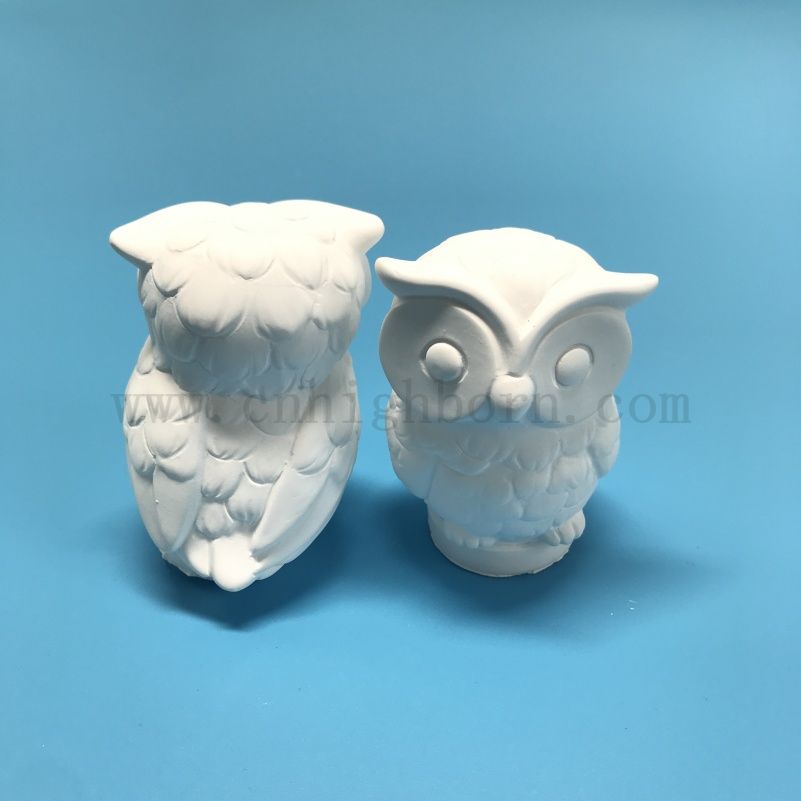 Owl Car Aromatherapy Car Air Conditioning Outlet Decoration Diffuser Stone Ceramic Gypsum Essential Oil Diffuser