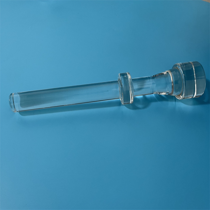 Transparent Heat Resistance Customized Silica Glass Quartz Rod 