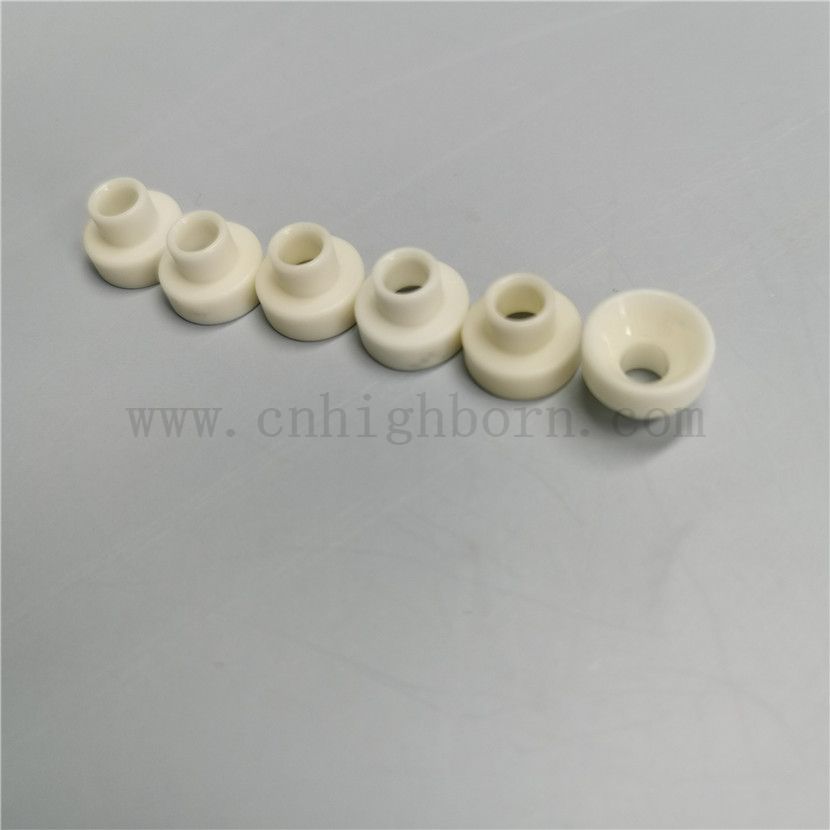 Wear Resistant 99.5% Machining Al2O3 Structural Part Alumina Ceramic Eyelet