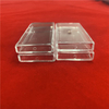 Heat Resistance Clear Customized Fused Quartz Glass Square Tube