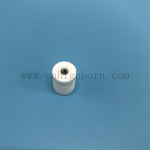 Low Thermal Conductivity Macor Machinable glass Ceramic Tube Bar with Thread