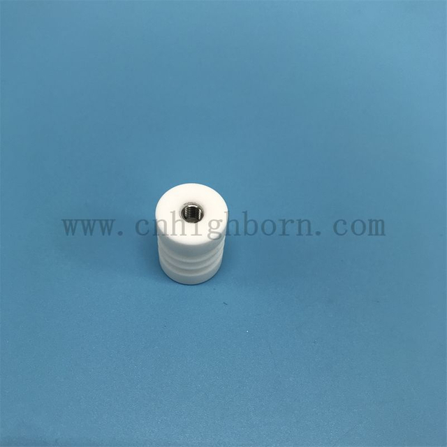 Low Thermal Conductivity Macor Machinable glass Ceramic Tube Bar with Thread