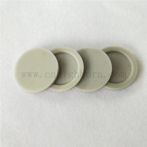 Customized Aluminum Nitride Disc Machined AlN Ceramic Parts