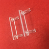 Laboratory Optical Instrument Quartz Cuvette Flow Cell Glass Cuvette with Short Tube Connector