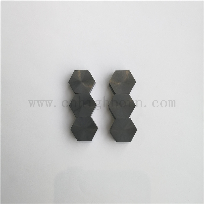 Sintered Silicon Carbide 30mm Hexagonal SIC Ceramic Tiles