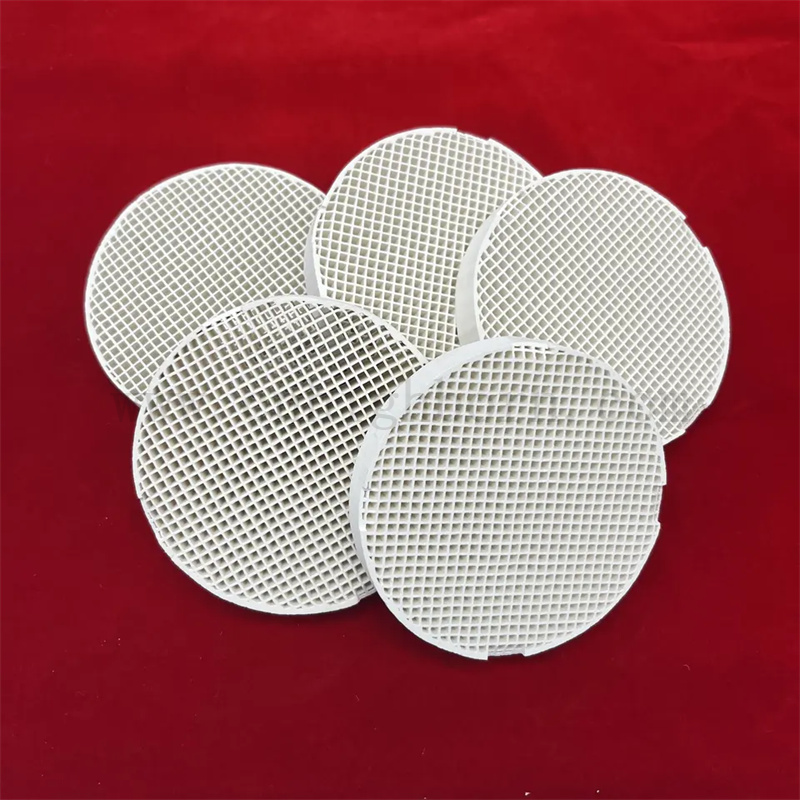 Dental Lab Honeycomb Ceramic Sintered Tray with Pins