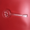 Transparent Long Neck Quartz Glass Round Bottom Flask 500ml