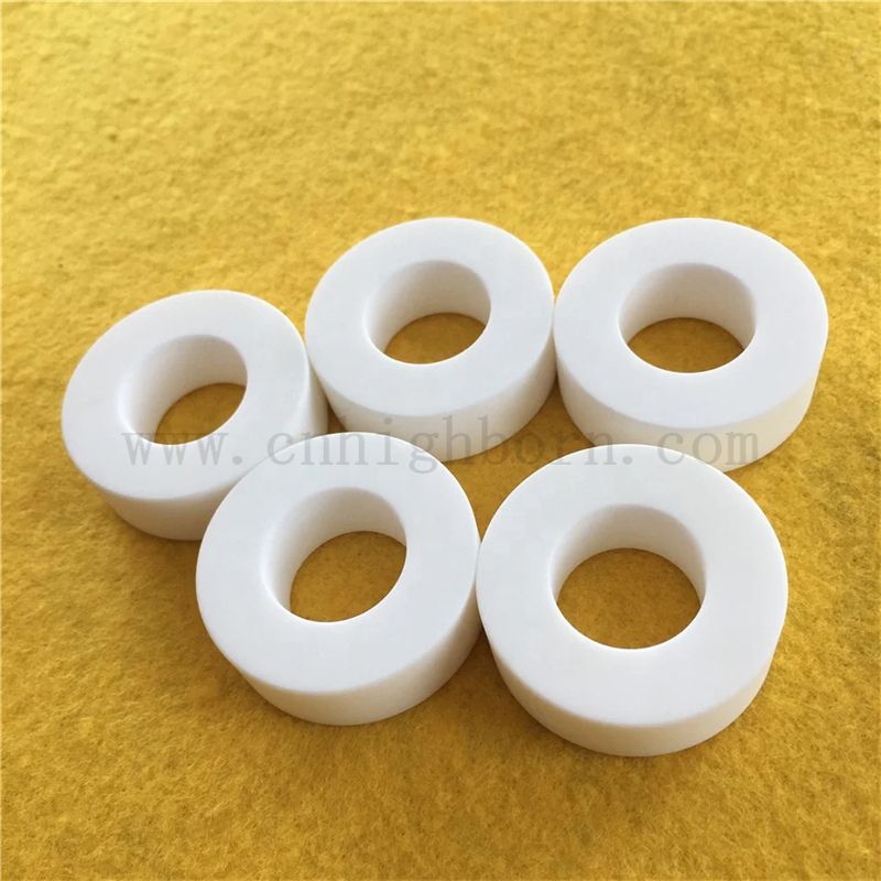 No Porosity Machinable Glass Ceramic Disc Insulator Macor Ceramic ring