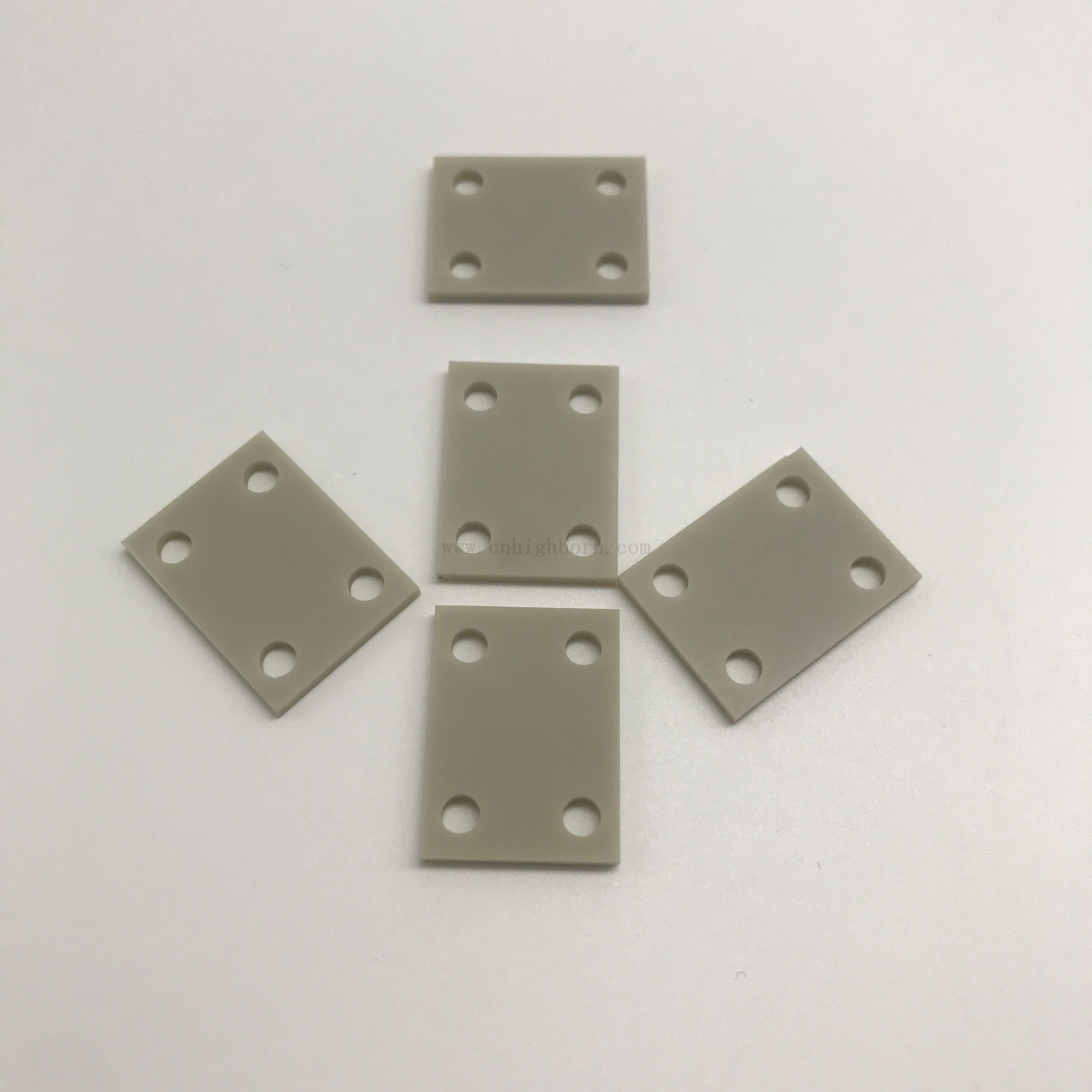 High Thermal Conductivity Aluminum Nitride AlN Ceramic Sheet Plate Board Shim