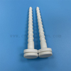 Refractory Cordierite Screw Insulator Corundum Mullite Ceramic Thread Rod