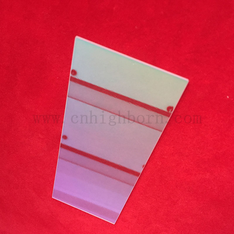 Clear Quartz Glass Slide JGS1 Fused Silica Plate with AR Coating