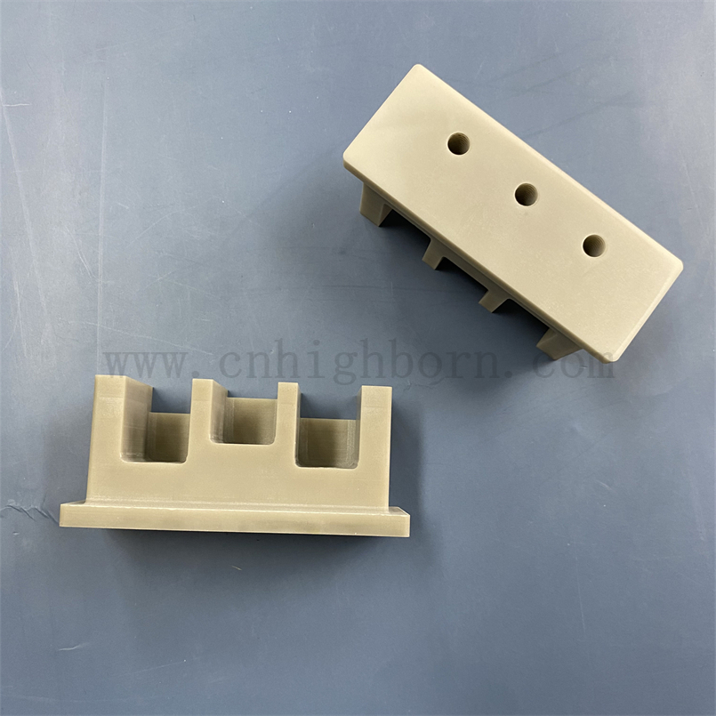 Customized High Quality AlN Parts Aluminum Nitride Ceramic Components 