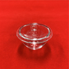 Customized Clear Fused Silica Quartz Glass crucible with lid