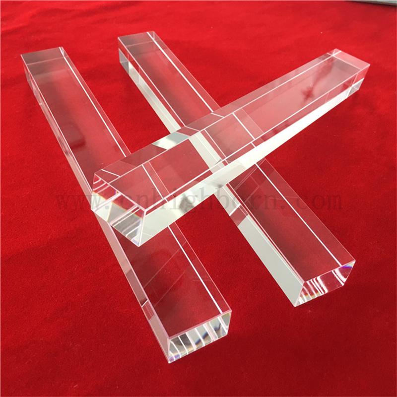  Customized Transparent Fused Silica Quartz Glass Rod Quartz Bar