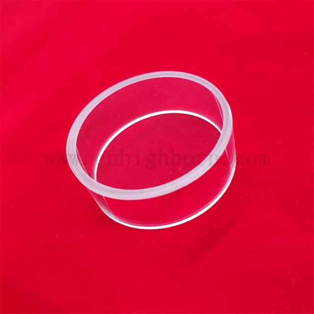 Clear Quartz Cells for Reflection Measurements 12ml Cylindrical Glass Cells Round Spectrophotometer Quartz Cuvette