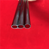 Heat Resistance Customized Infrared Ruby Silica Quartz Glass Tube