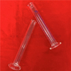 Lab Testing Customized Clear High Borosilicate Glass Graduated Cylinder