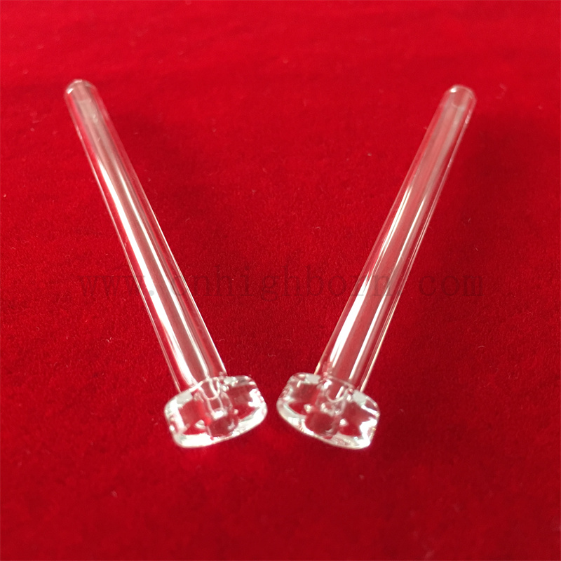 Customized High Temperature Resistance Various Size Quartz Glass Tube Clear Silica Glass Tubing 