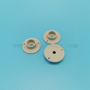 Precision Machining AlN Ring Aluminum Nitride Ceramic Insulating Washer 