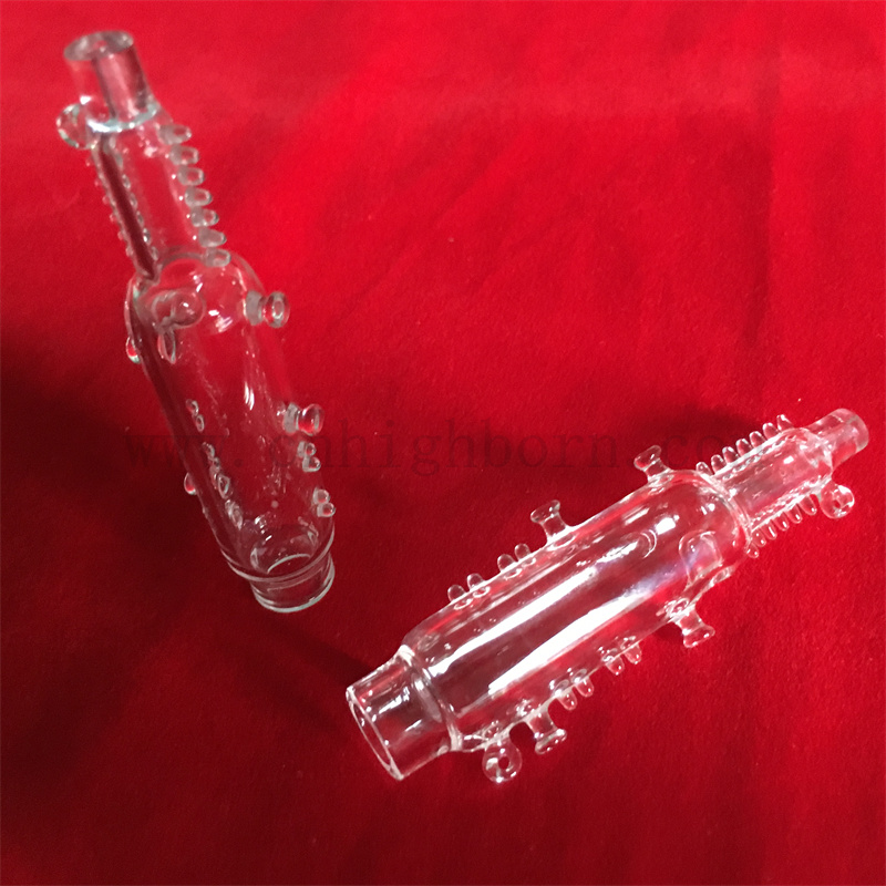 Customized Clear Quartz Glass Digestion Tube Water Analysis Quartz Digestion Tubes