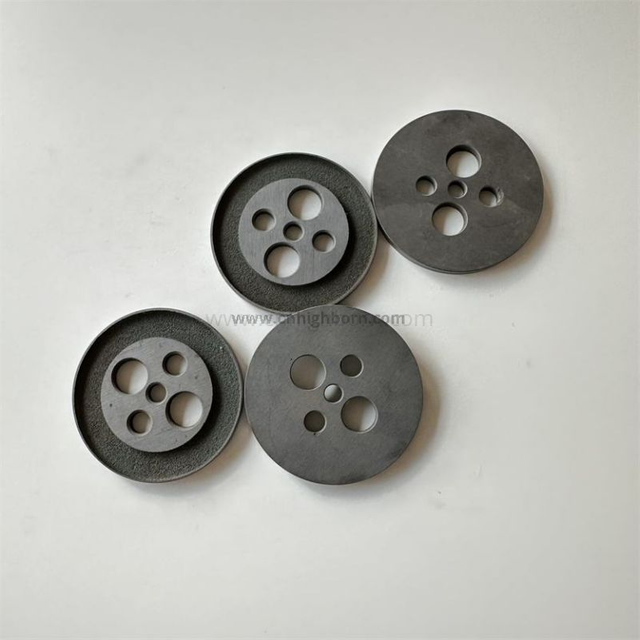 Silicon Carbide Disc Reaction Sintered RBSiC Component Parts