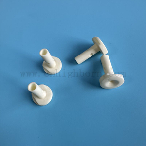 Electrical Insulating Precision 99.85% Alumina Textile Ceramic Pin Al2o3 Parts