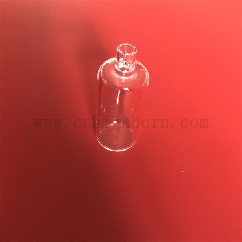 High Temperature Resistance Deep Process Clear Quartz Silica Glass Tube